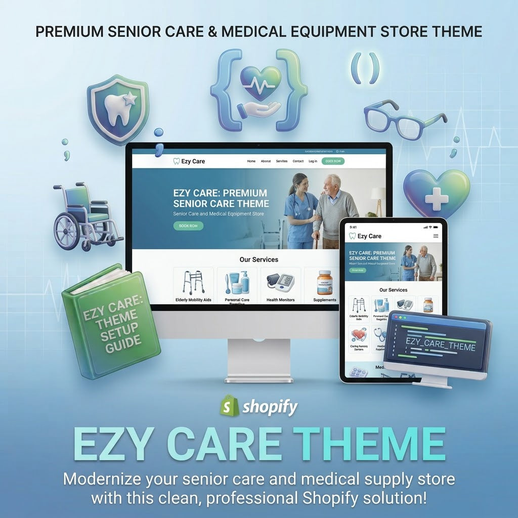 Ezy Care - Elderly Care & Assisted Living Shopify Theme