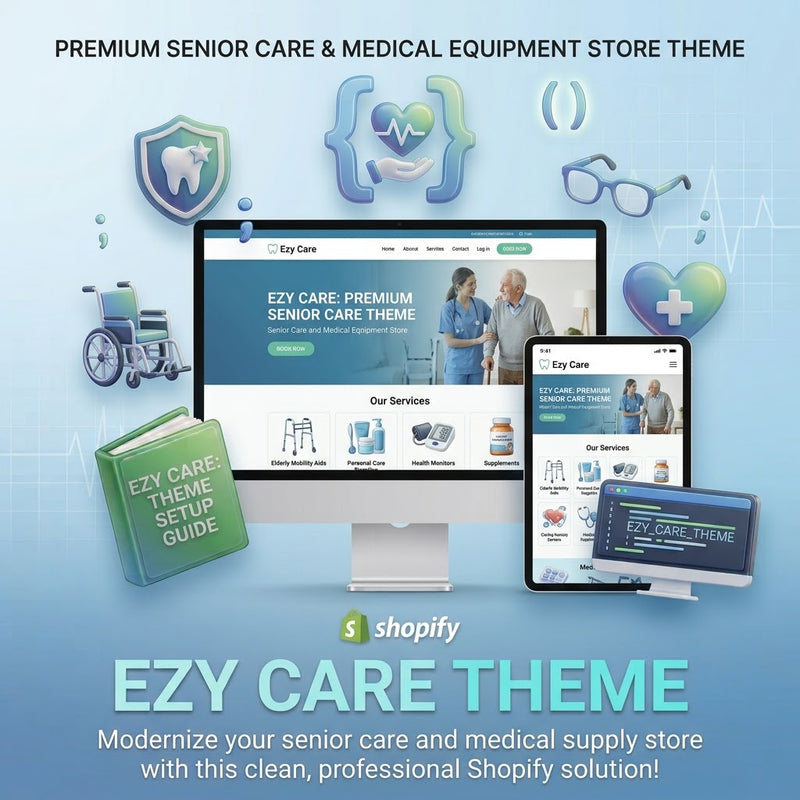 Ezy Care - Elderly Care & Assisted Living Shopify Theme