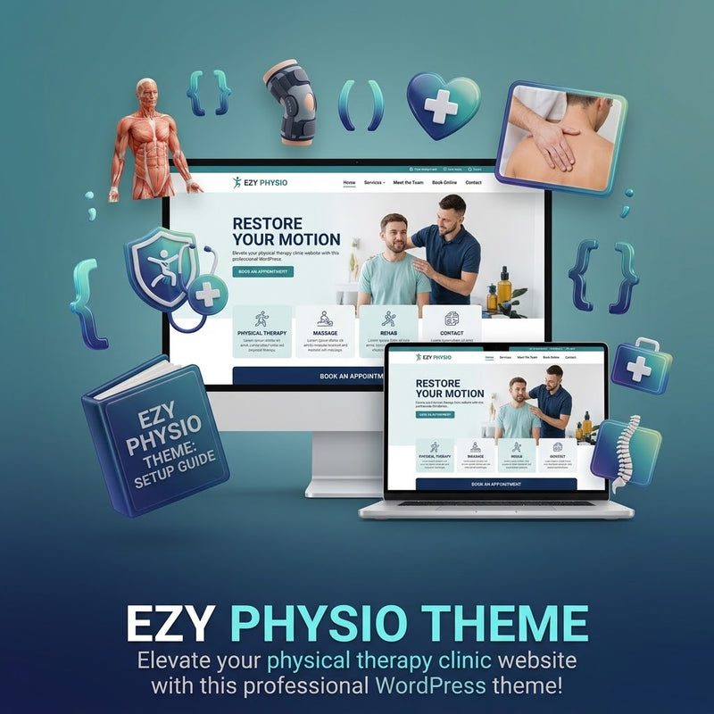 Ezy Physio - Physical Therapy & Rehab Medical WordPress Theme