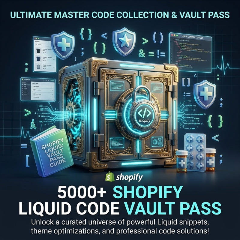 The Ultimate Shopify OS 2.0 Liquid Code Vault - 5000+ Custom Snippets Pack